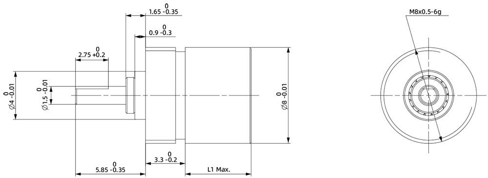 Planetary Gearbox Dimensional