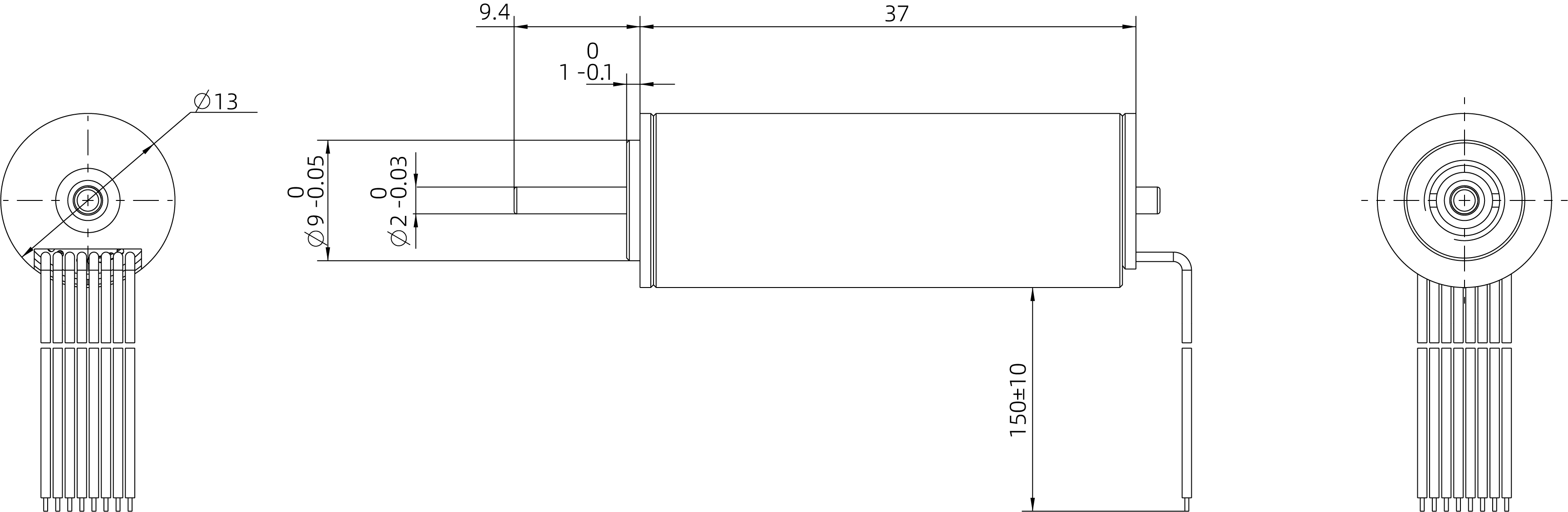 13mm Slotless BLDC image