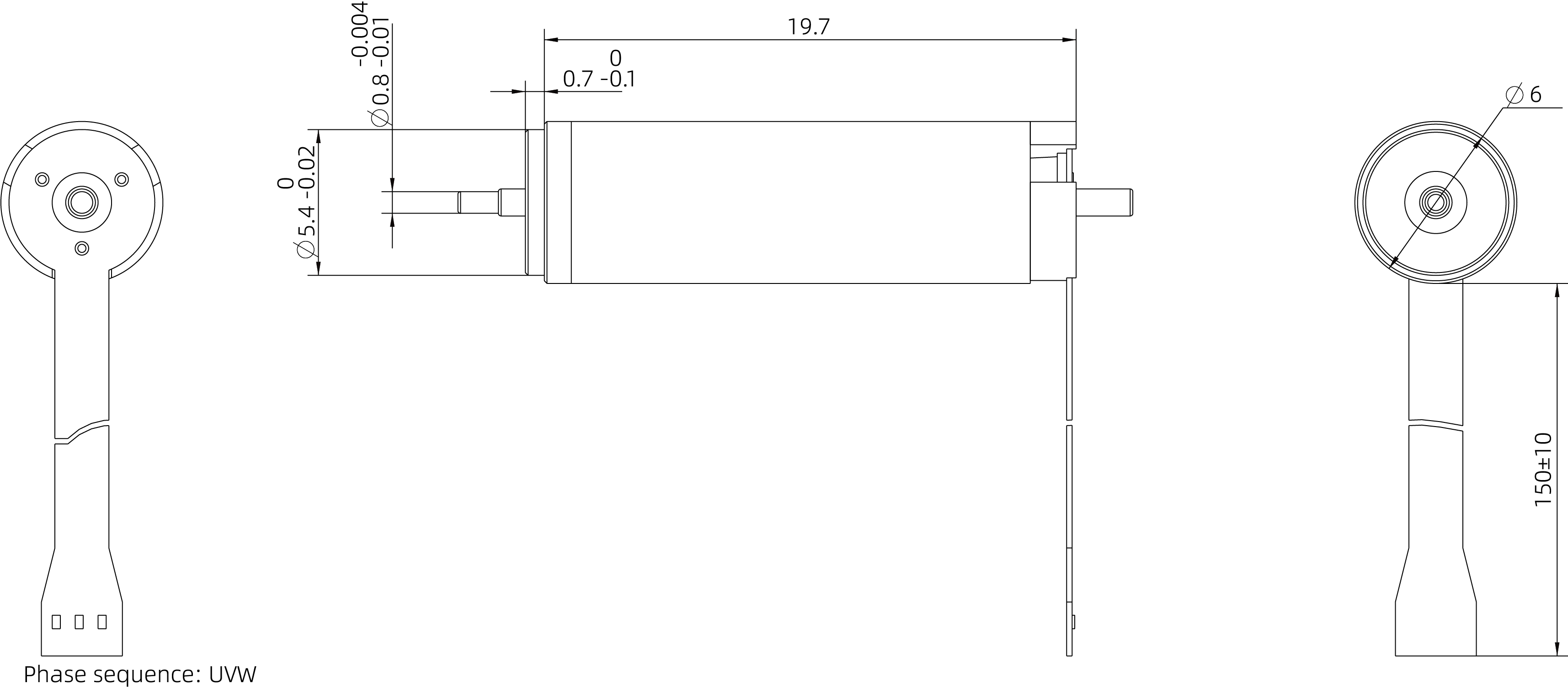 6mm Slotless BLDC image